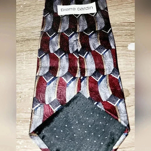 Lot of 3 Designer Silk Ties! Vintage Harve Benard + Pierre Cardin + J. Garcia - Picture 7 of 9